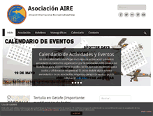 Tablet Screenshot of aire.org